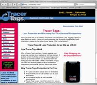 Tracer Tags: Returning Your Lost Property to You!
